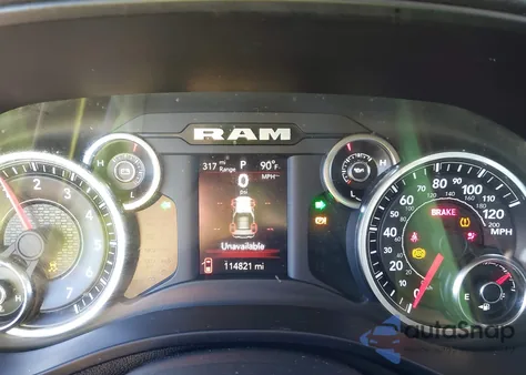 2019 Ram 1500 Big Horn/Lone Star 4X2 6'4 Box from USA, damaged, VIN 1C6RREMT5KN568126